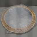 SWTHONY 18 Inch Boho Round Hanging Wall Mirror Decorative Rattan Circle Mirrors for Farmhouse, Living Room, Bedroom