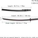 41inchs High Toughness Polypropylene Plastic Sword with Scabbard