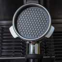 54mm Espresso Puck Screen - Stainless Steel Ultra Thin Espresso Filter Perfect Fit With Breville Barista Express, Pro, Touch, Bambino, Infuser, Easy Clean Design (Black, 54mm)