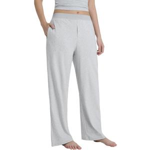 Abonlen Lightweight Loose Pants for Women Casual Lounge Pants Athletic Joggers Yoga Pants with Pockets (Gray, XS)