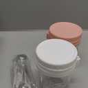 4 Pack Overnight Oats Containers with Lids and Spoons, 16 oz Glass Mason Jars with Airtight Lids, Overnight Oats Jars for Milk, Cereal, Fruit (Light Colors)