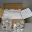 Hexagon LED Garage Light: 25 Pack Updated Bigger Size, 26400LM Super Bright Car Detailing Ceiling LED Shop Light for Warehouse Workshop Gym Basement Car Care Wash Room