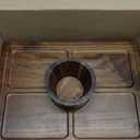 HouseJoy Acacia Wood Cake Stand with Lid-Extra Large 17" Rectangular Cake Holder,2-in-1 Dessert Table Display Set & Charcuterie Board,Acrylic Cake Dome Cover for Cheese/Veggie/Desert /Chips & Dip