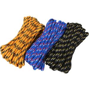 MaxWorks 1/4" x 25 ft Diamond Braided Polypropylene Rope, 95 lb Capacity, Weather & UV Resistant Utility Cord, Multicolor (50228)