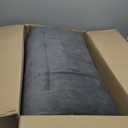 HOMBYS 3-Inch Sofa Topper Pad, Mixed Filled Couch Top Pad Couch Cushion for Enhanced Comfort, Furniture Protection (Gray, 59  27.5  3 inches)