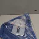 Queenmore Dog Cones for Large Dogs, Soft Dog Cone for Large Breeds, Cone for Dogs After Surgery, Adjustable Elizabethan Collar for Pet to Prevent Licking Wounds, Blue L