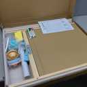 WINGYZ 24" LCD Easel for Kids, 3-in-1 Color Drawing Tablet with Blue Light-Free Screen, Whiteboard & Paper Roll, Adjustable Wooden Art Station for Ages 2-12, Mess-Free Creative Gift for Home & School