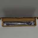 Raised Garden Bed Corner Brackets, 4pcs L Bracket, 90 Degree Angle Brackets, Black Metal Bed Corner Bracket Connectors for Furniture, Wood Frame, Shelf, Cabinet (275x25x25mm)