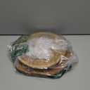 Nicunom 2 Pack Large Wood Slices for Centerpieces, 9"-10"/11"-12" Natural Wood Slabs Round Tree Slices Wooden Cheese Server, Rustic Wood Centerpieces for Wedding Table