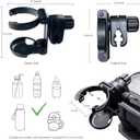 3 x Foldable Baby Stroller Parent Cup Holder, Universal Plastic Drink Holder with Anti - Slip Clamp, Suitable for Bottles, for Strollers, Outdoor Fishing, Picnics, Camping.