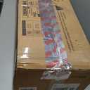 ZMISHIBO 84 Inch Industrial DC Motor Ceiling Fan, Large Ceiling Fan with 8 Reversible Blades, 3 Downrods, 6-Speed Remote Control, Home or Commercial Ceiling Fans for Porch/Garage/Shop, Black