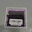 Winifred Lash Clusters Eyelash Extension Thick Volume Individual Lashes 100D Lash Extension 18mm D Curvature Clusters Lashes Mink Lash Cluster DIY Extension Eyelash (180pcs)