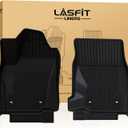 LASFIT Front Mats Fit for Tacoma 2024-2026 (Only Fit Auto Tran), Custom Fit All Weather Protection Durable TPE Floor Liners for 2024 2025 2026 Tacoma Accessories Front Row Car Mats, Black