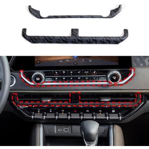 YINGTUU for Chevrolet Colorado/GMC Canyon 2023-2025 Accessolries Center Console Dash Vent Cover Trim Camouflage