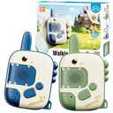 Dino Walkie Talkies for Kids,Dinosaur Toys for Kids 3-5-7,Toddler Kids Toys 2 Pack Birthday Gifts for 3 4 5 6 7 8 9 Year Old Boy Girls Toy for 3-12 Boys Outdoor Game,Easter Christmas Stocking Stuffers