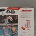 GoSports Splash Hoop 360 Floating Pool Basketball Game - Choose Red or Blue - Includes Hoop, 2 Balls and Pump