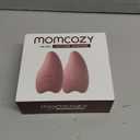 Momcozy Double Lactation Massager Warming for Breastfeeding, Pumping, Heat & Vibration for Improve Milk Flow, Breastfeeding Essentials for Clogged Ducts, Engorgement (Regular-A1-2, Red)