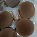Liliful 15 Pcs Velvet Christmas Balls Bulk Flocked Christmas Tree Ball Ornaments Plastic Xmas Decorative Hanging Ornaments(Brown,3.15 Inch)