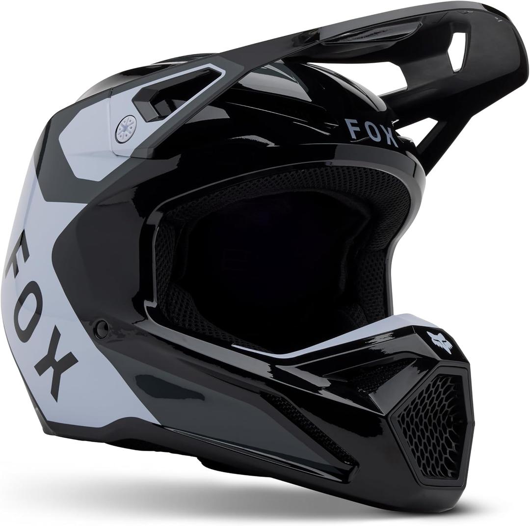 Fox Racing Unisex V1 Motocross Dirt Bike Helmet (Black, XS)