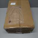 Thickened Clear Shoe Storage Organizer with Magnetic Door, Sturdy Stackable Shoe Boxes for Closet, Collapsible Space-Saving Shoe Rack for Sneakers & Boots, Plastic Shoe Cabinet Box Set, 6 Pack, White