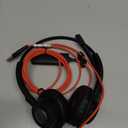 Callez USB Headset with ENC Dual Mic Noise Cancelling for PC Laptop Mac, Computer Headset with MS Teams Call Button Wired Stereo Headphones for Teams Zoom Home Office Work Call Center (Black)