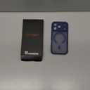 CANSHN Magnetic Compatible with iPhone 17 Pro Case, Upgraded [Full Camera Protection] [Compatible with Magsafe] [Translucent Matte] Shockproof Protective Phone Cover 6.3 Inch - Deep Blue