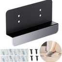 Hands Free Garbage Drawer Foot Pull Handle Foot Pull for Trash Cabinet Drawer, Touchless Hands Free Design for Full Overlay Cabinet Door (2Pack Black)