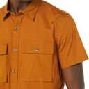 Amazon Essentials Mens Slim-Fit Short-Sleeve Two-Pocket Utility Shirt (M)