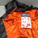 JOYIN Adult Unisex Vampire Costume Accessories Halloween Vampire Cape with Reversible Hooded Cape Cloak and Tattoo Scar