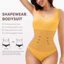 JulyGirl Shapewear Bodysuits for Women Tummy Control Bodysuit Seamless
