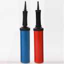 Two-Way Manual Balloon Pump, 2Pack Random Colors, Handheld Air Pump for Kids Party Balloons Supplies, Balloon Inflator by Hand, Manual Pump for Children's Balloon