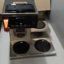 Bunn 12950.0212 CWTF15-3 Automatic Commercial Coffee Brewer with 3 Lower Warmers (120V)
