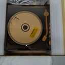 CD Player with Speakers Bluetooth Nostalgic Retro Portable CD Players for Home Wood Music Player FM Radio for HomeWired and Remote Control-Walnut Brown