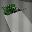 DoubleFill 24 Pcs St Patricks Day Decorations Wooden Shamrock Picks Sticks 8.27" Double Sided Lucky Decorative Branches Shamrock Vase Filler Table Centerpiece for Irish Party Home Decor(Classic)