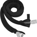 iGuerburn 6ft 4in CPAP Hose Cover for ResMed Airsense 11 & 10 ClimateLineAir Heated Tubing, Full-Length Zipper CPAP Tube Cover Sleeve Reduces Condensation & Noise, Cat Proof