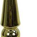 9" Gold Plastic Round Spear for Indoor or Parade Flagpole Finial Topper