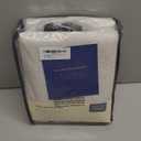 100% Blackout Shield Full Blackout Curtains for Bedroom 84 inch Length 2 Panels Set, Clip Rings/Rod Pocket Faux Linen Black Out Curtains for Living Room, Thermal Insulated, 50Wx84L, Beige