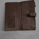 Montana West Women's Wallet Long Bifold Card Holder RFID Blocking with Zipper Coin Pocket