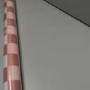 Inkspire Pink Checked Bulletin Board Paper Roll,14.8FTx47IN Large Reusable Waterproof Erasable Classroom Wall Background Backdrop Paper,Fade-Resistant Fabric Wrapping School Decors Teacher Supplies