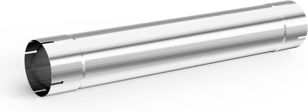 5 Inch Exhaust Pipe, 5'' Stainless Steel Straight Exhaust Pipe, 30" Length 5'' Muffler Replacement Pipe