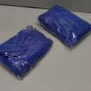 Fitted Round Table Covers 48 Inch-2 Pack Royal Blue Elastic Spandex Table Cloth-Small Stretch Folding Circle Tablecloths Topper Cap for Kitchen Dining Commercial Party Picnic Event Banque