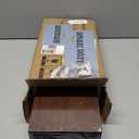 Solid Wood Floating Shelves,15in Finished Real Wood Wall Shelves with Heavy-Duty Hidden Bracket, Easy Installation, Set of 2, 15in x 7.1in x 1.5in, for Living Room Bedroom Kitchen,Walnut