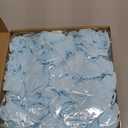 IPOPU Artificial Rose Flower Heads, 100pcs Light Blue Foam Fake Roses Bulk 3in Stemless Flowers for DIY Wedding Baby Shower Centerpieces Arrangements Party Tables Home Decorations (Light Blue)