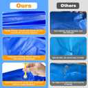 30 Ft Water Slide with 2 Inflatable Boards & Stakes, Heavy Duty Extra Long Lawn Water Slides for Kids Adults Backyard, Slip Water Slide for Summer Outdoor Water Fun (30 Ft x 6.5 Ft)
