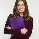 Better Office Products Poly 2 Pocket Folders Heavyweight, 36 Piece