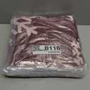 VercanMonth 100 Inch Large Christmas Tree Skirt, Burlap Tree Skirt White Snowflake Xmas Mat for Christmas Home Farmhouse Holiday Indoor Outdoor Decoration (Red)