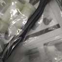 Centoco 2 inch Raised Toilet Seat for Seniors, Round, Closed Front with Cover, Plastic, Made in the USA, HL440STS-001, White