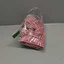 Women's Y2K Gingham Short Elastic Waist Bow Knot Shorts Tiered Layer Ruffle Mini Shorts (XX-Large, Red and White)