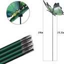 Giant Butterfly Garden Stakes Decorations Outdoor 3D Large Butterflies Lawn Decorative Yard Decor Patio Accessories Ornaments Gardening Art Christmas Whimsical Gifts (Pack of 4)