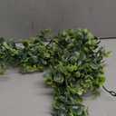 Artificial Eucalyptus Fake Greenery Christmas Garland Hanging Vines Plants Table Decoration for Holiday and Wedding DIY Decor